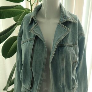 Brandy Melville Blue Jean Jacket Classic Denim Style